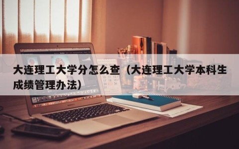 大连理工大学分怎么查（大连理工大学本科生成绩管理办法）